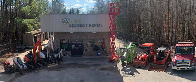 Equipment Rentals in Waxhaw NC