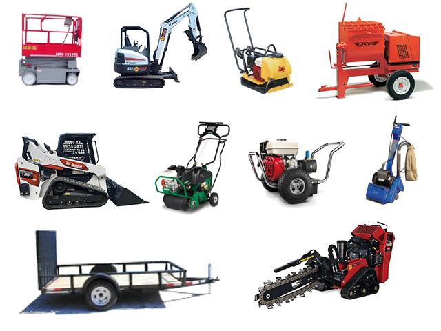 Equipment Rentals in Waxhaw NC